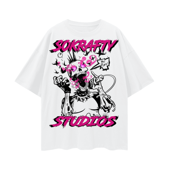 Streetwear Loose Drop Shoulder T-Shirt