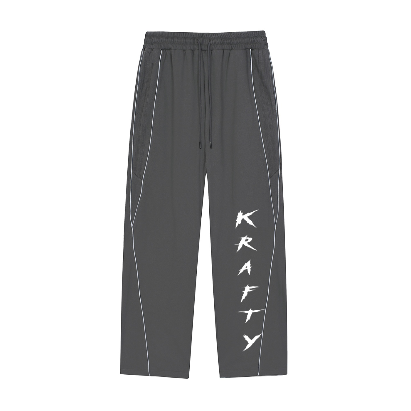 Reflection Striped Straight-Leg Sweatpants