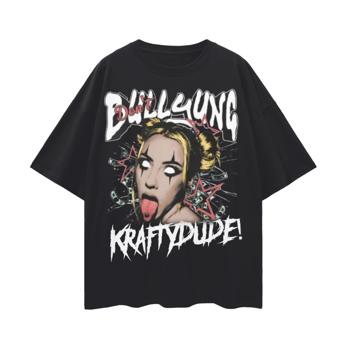 Streetwear Loose Drop Shoulder T-Shirt