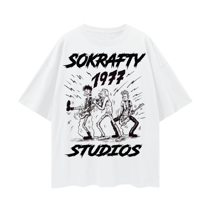 Streetwear Loose Drop Shoulder T-Shirt