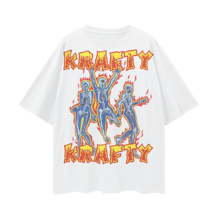 Streetwear Loose Drop Shoulder T-Shirt