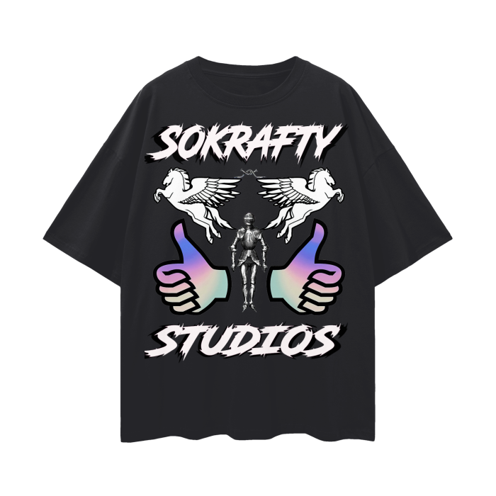 Streetwear Loose Drop Shoulder T-Shirt