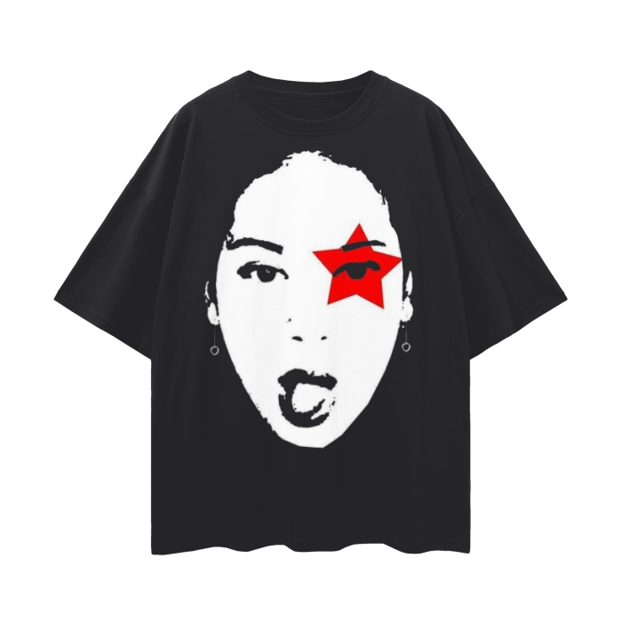 Streetwear Loose Drop Shoulder T-Shirt